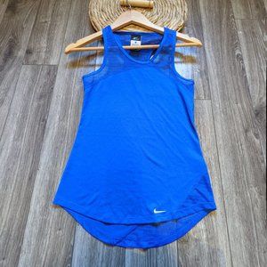 EUC (XS) - NIKE Blue Racerback Tank